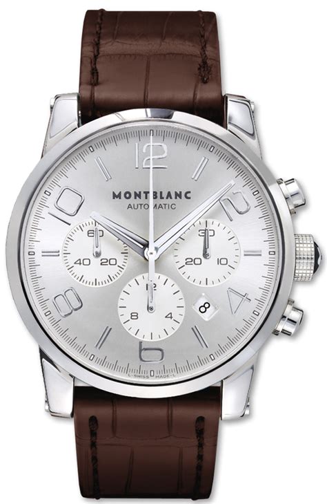 replica mont blanc watch strap|montblanc timewalker brown leather strap.